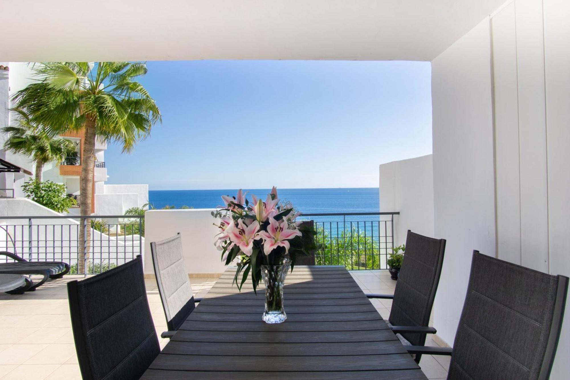 Beautiful Apartment With Stunning Sea Views And A Large Terrace! Torrox Eksteriør billede